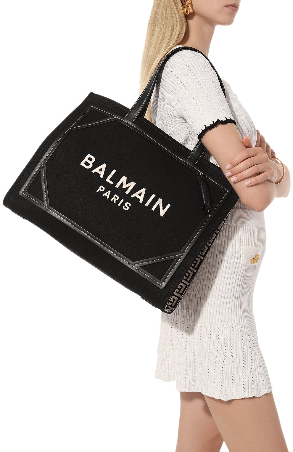Сумка-тоут b-army medium BALMAIN, арт. DN1FF810/TPAC, фото 2