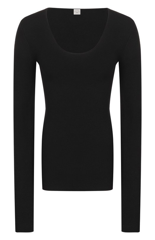 Шерстяной топ TOTEME 254-WRT0571-YA0128 Чёрный 254-WRT0571-YA0128