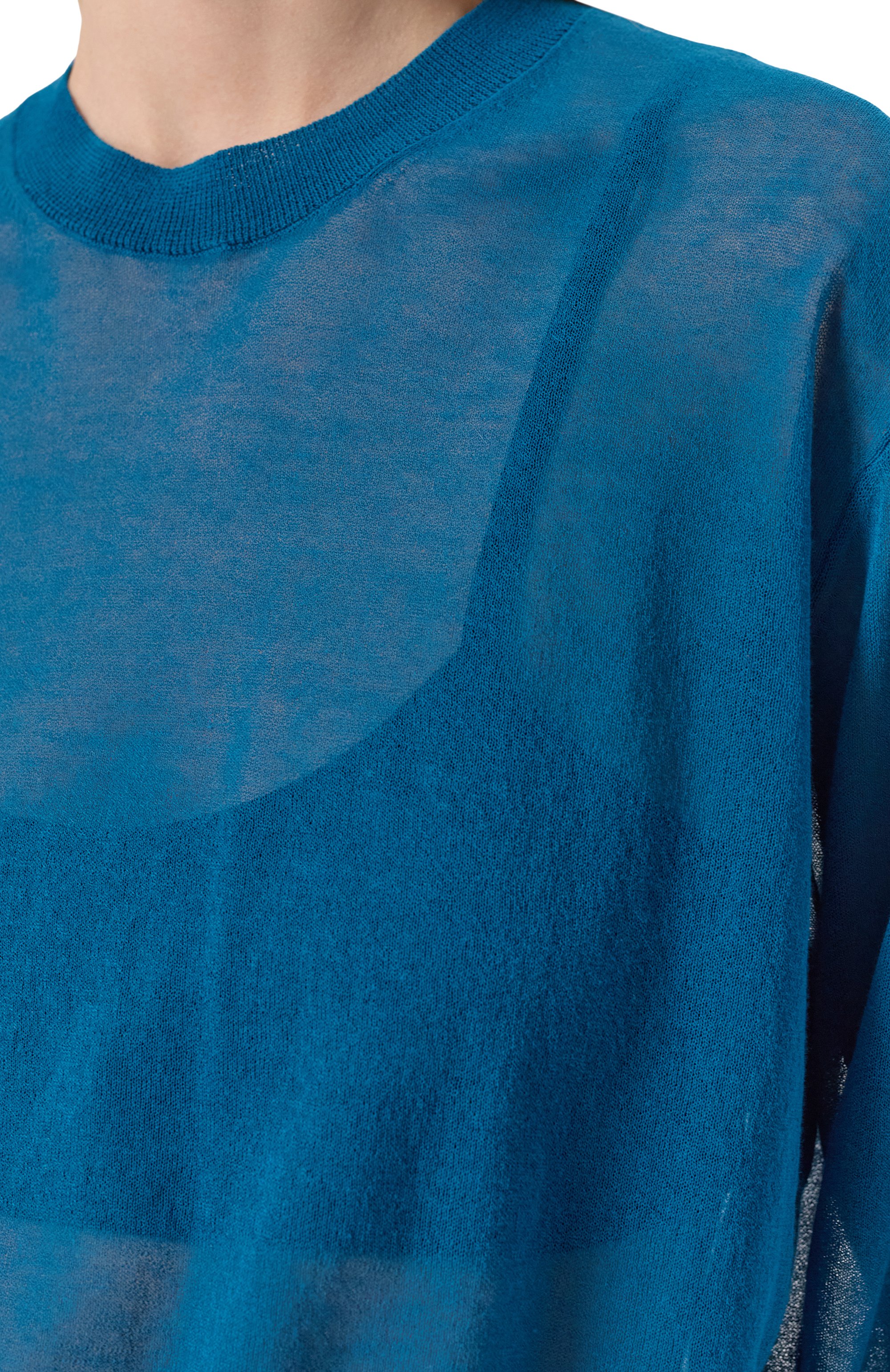 Хлопковый пуловер DRIES VAN NOTEN, арт. 251-011222-1712, фото 5