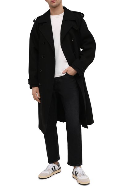 Комбинированные кеды LANVIN, арт. FM-SKDK00-NAS1-P21, фото 2