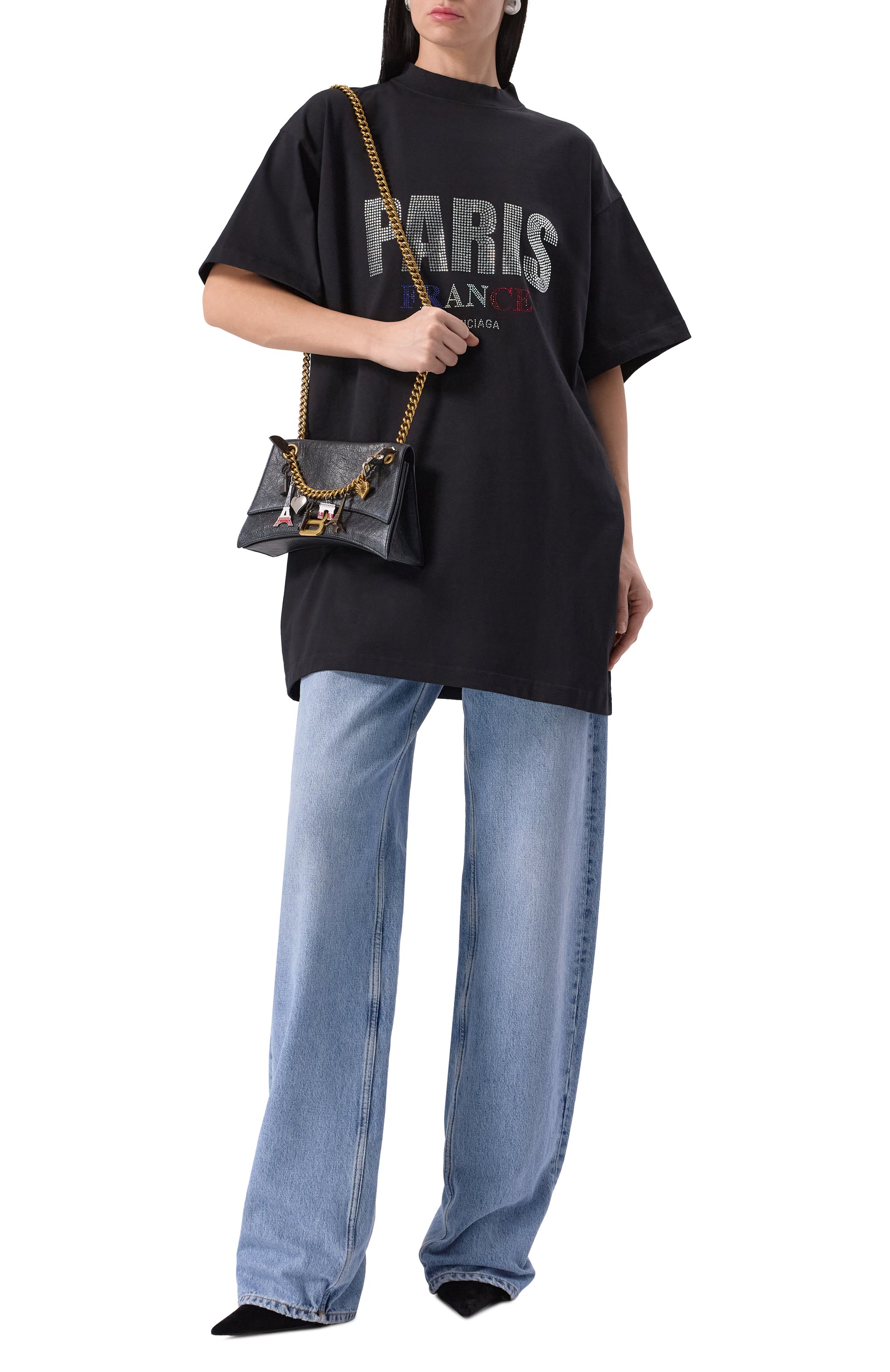 Хлопковая футболка BALENCIAGA, арт. 787349/TRVL5, фото 6