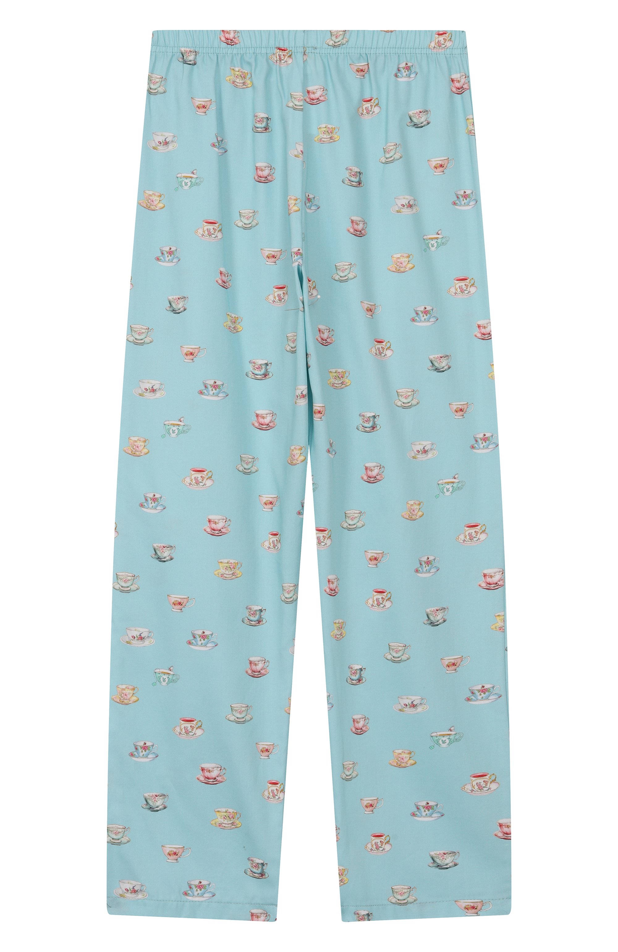 Хлопковая пижама STORY LORIS голубого цвета по цене 17400 руб., арт. 35101/8-16, фото 5 Хлопковая пижама STORY LORIS, арт. 35101/8-16, фото 5