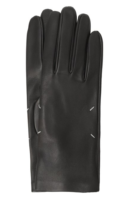 Женские кожаные перчатки MAISON MARGIELA, арт. S51TS0074/SY1622