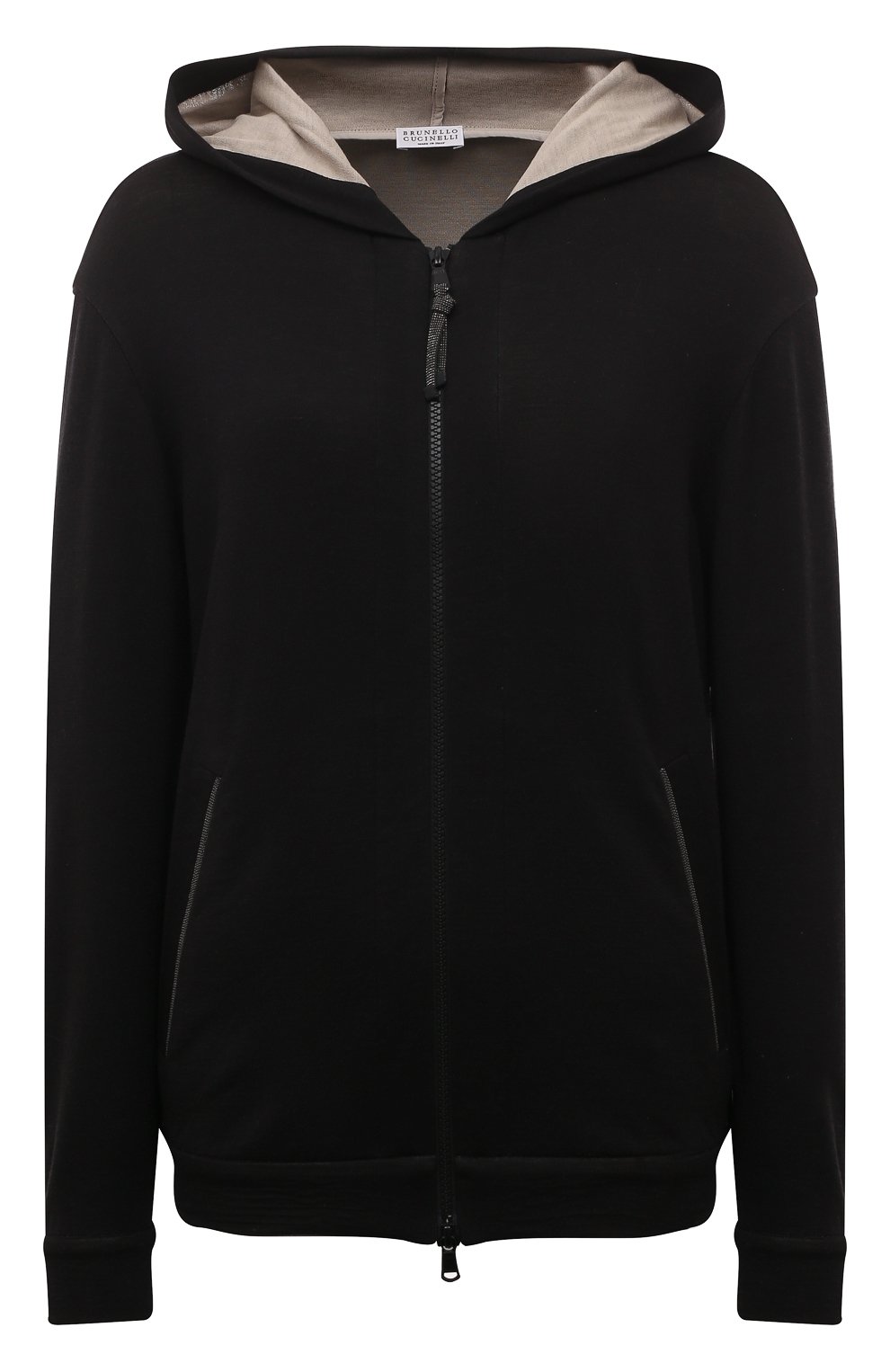Толстовка из хлопка и шелка BRUNELLO CUCINELLI, арт. MD828B1065, фото 1