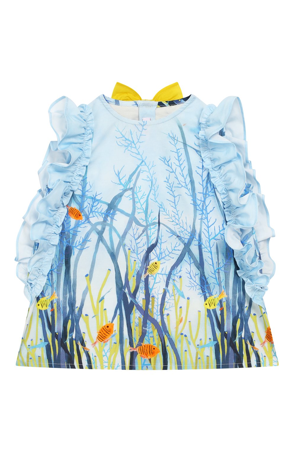 Хлопковый топ IL GUFO, арт. P19CC058C4048/2A-4A, фото 1