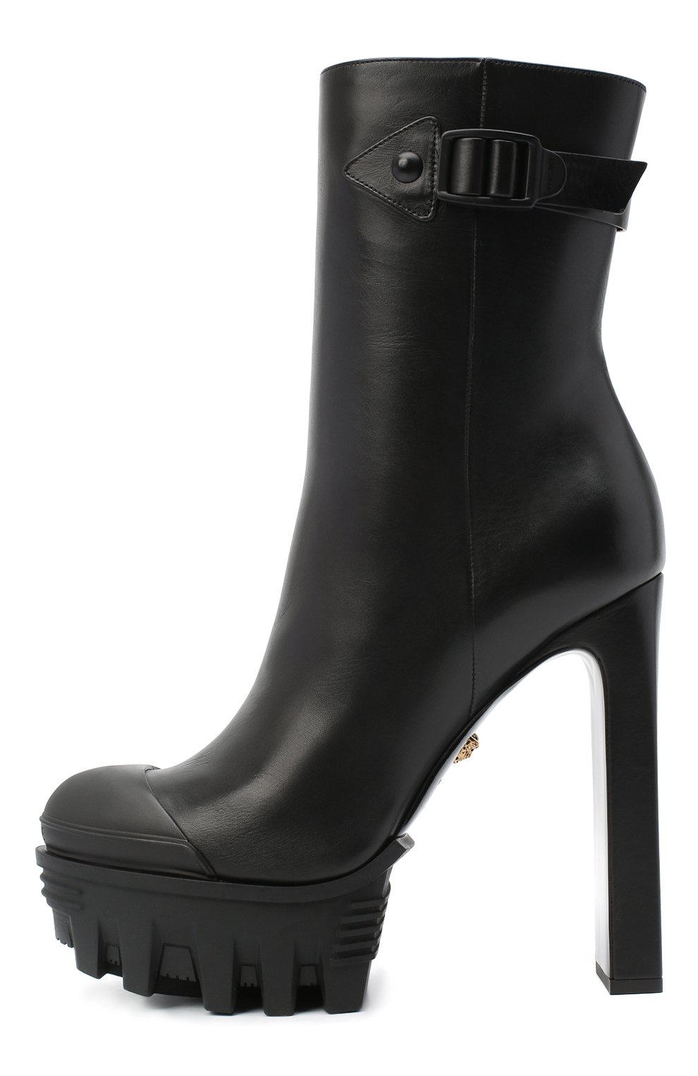 Кожаные ботильоны delphi VERSACE, арт. DST494S/DVT2P, фото 3