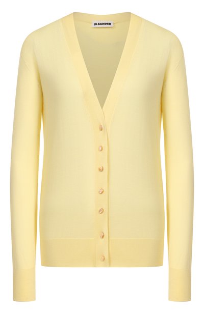 Женский кардиган из кашемира и шерсти JIL SANDER, арт. J01HP0001/J14501
