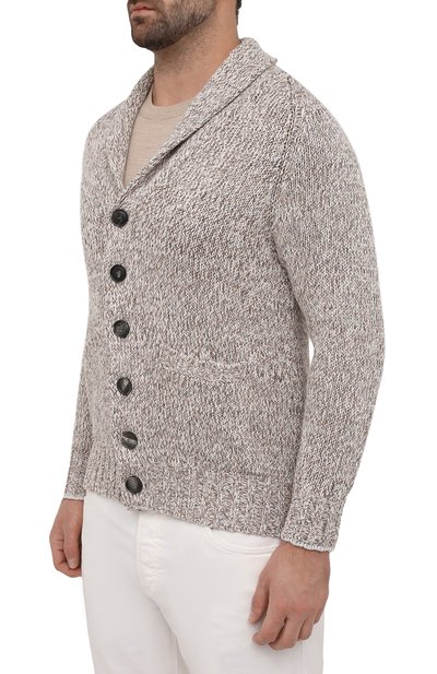 Хлопковый кардиган BRUNELLO CUCINELLI, арт. M2839616, фото 3