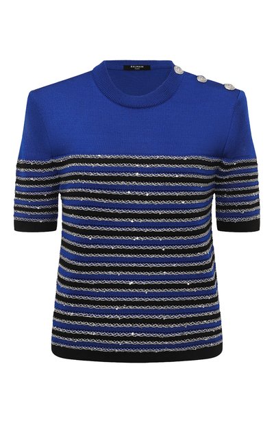 Женский пуловер из вискозы BALMAIN, арт. AF1AL070KD73