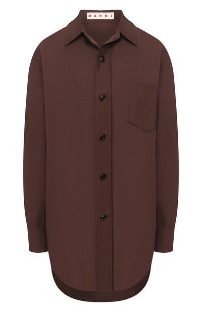 Женская хлопковая рубашка MARNI, арт. CAMA0312A0/TCY65