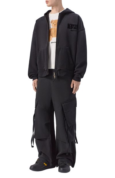 Мужские кожаные кеды out of office OFF-WHITE, арт. 0MIA189S26LEA001