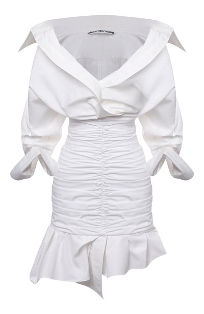 Женское хлопковое платье ALEXANDER WANG, арт. 1WC3216384
