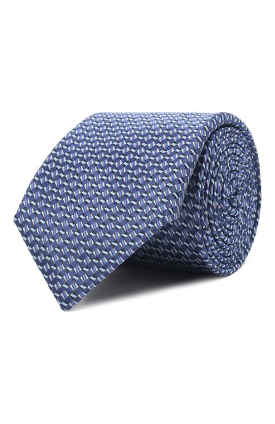 Мужской шелковый галстук CANALI, арт. 18/HJ03388