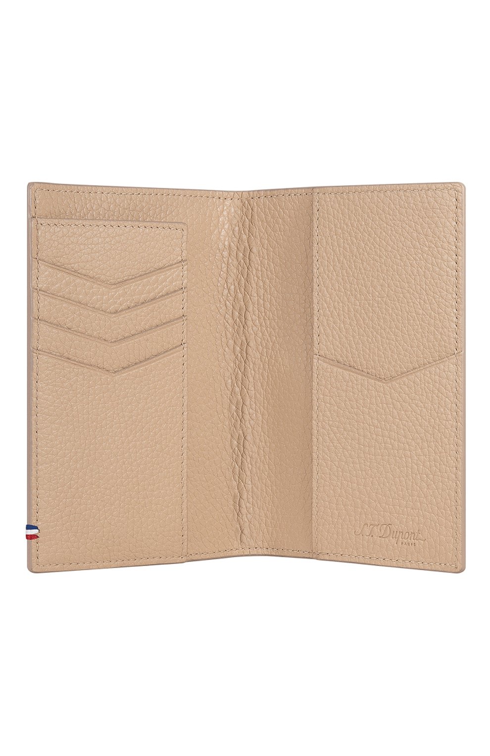 Кожаная обложка для паспорта S.T. DUPONT бежевого цвета по цене 42900 руб., арт. 199226, фото 2 Кожаная обложка для паспорта S.T. DUPONT, арт. 199226, фото 2