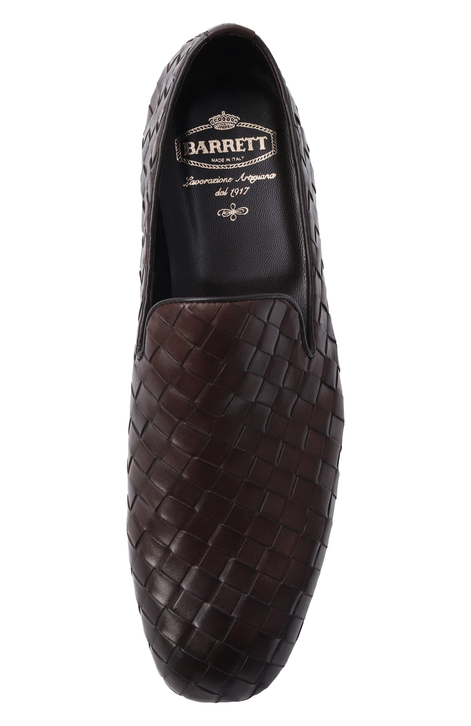 Кожаные лоферы BARRETT темно-коричневого цвета по цене 69950 руб., арт. 221U043.5/INT.PASAD0 12MM, фото 5 Кожаные лоферы BARRETT, арт. 221U043.5/INT.PASAD0 12MM, фото 5