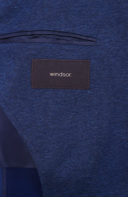 Хлопковый пиджак Windsor 13 GI0RN0-J 10013090/30045423 Синий  13 GI0RN0-J 10013090/30045423 Фото 9