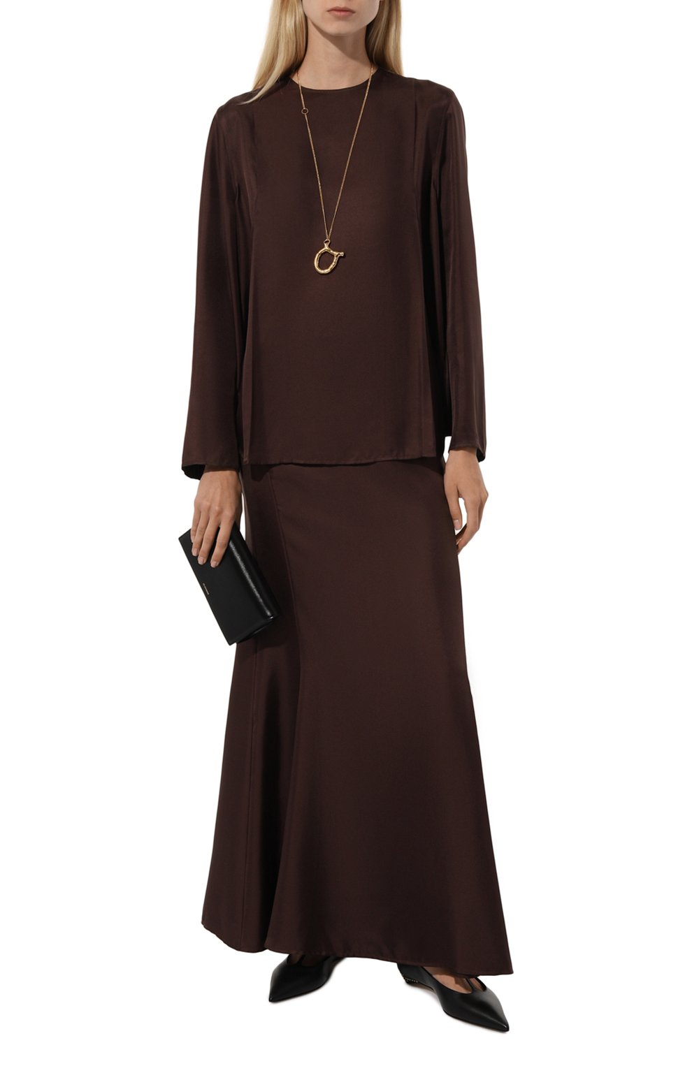 Шелковая блузка LOULOU DE SAISON, арт. ADALYN, фото 2