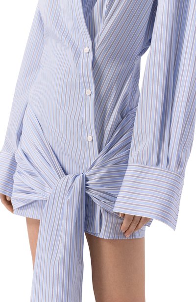 Хлопковое платье THE ATTICO, арт. 260WCA00464/CCC127AA, фото 4