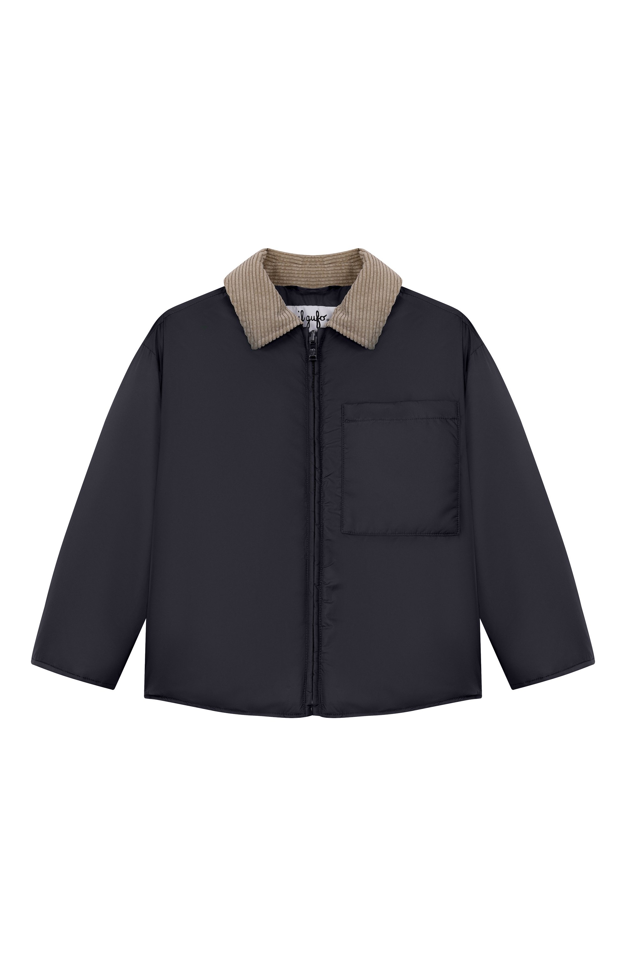 Утепленная куртка-рубашка IL GUFO, арт. A25GGM0013NN106/5-8, фото 1