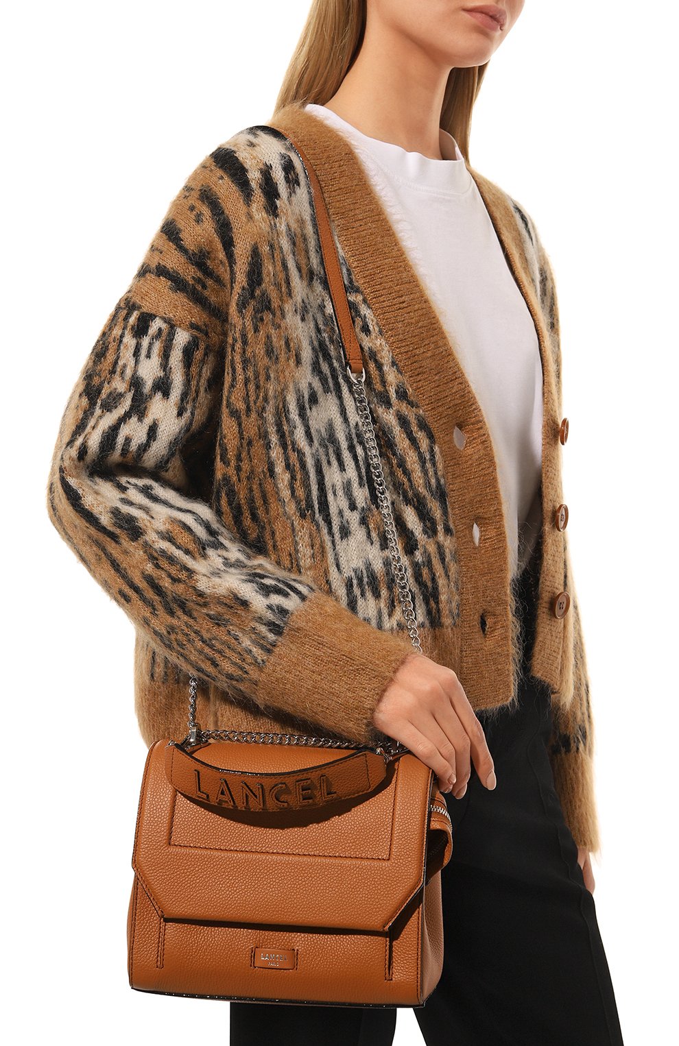 Сумка ninon medium LANCEL светло-коричневого цвета по цене 68250 руб., арт. A09222, фото 2 Сумка ninon medium LANCEL, арт. A09222, фото 2