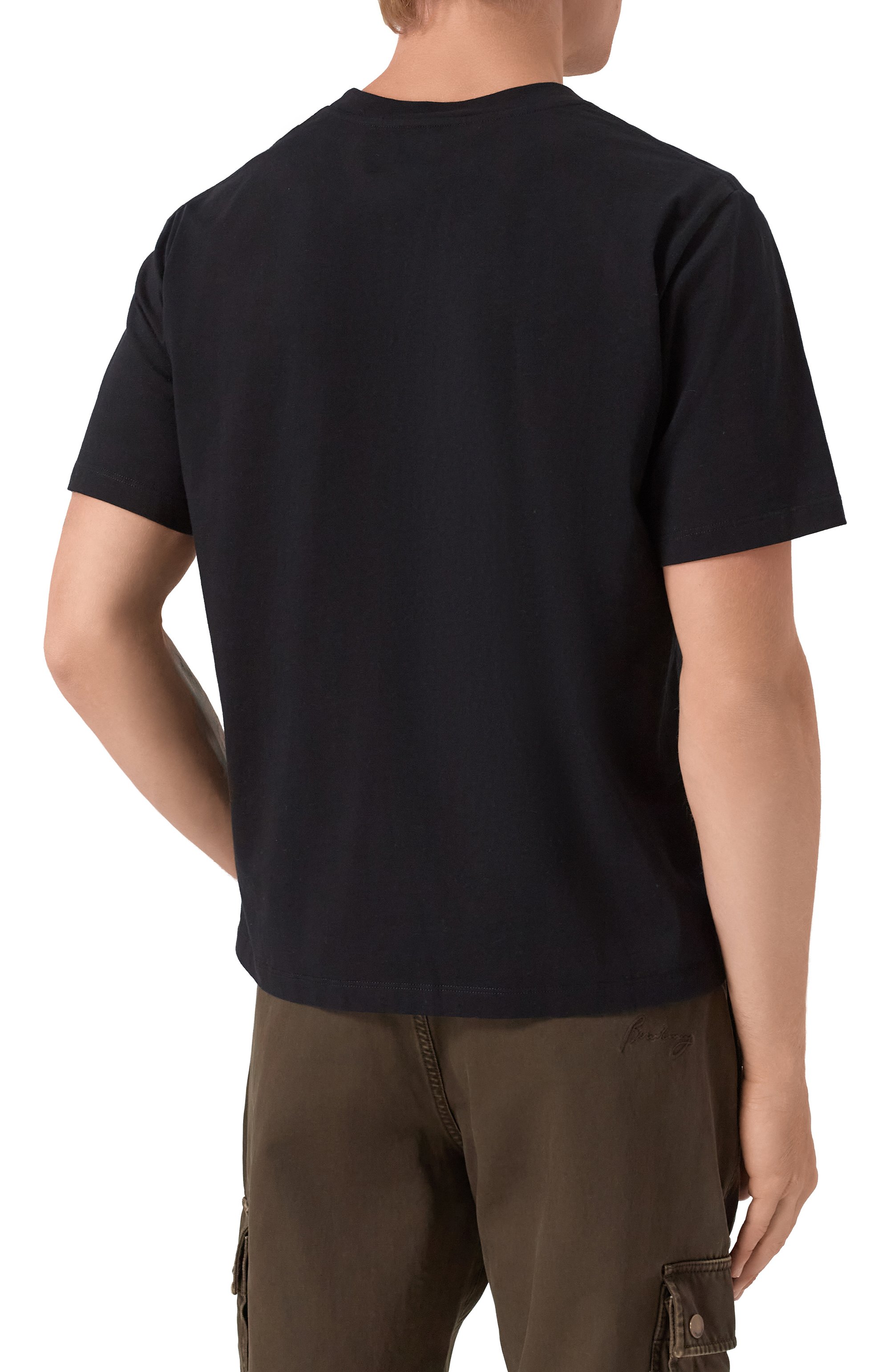 Хлопковая футболка MM6, арт. SH0GC0069/S24311_001, фото 5