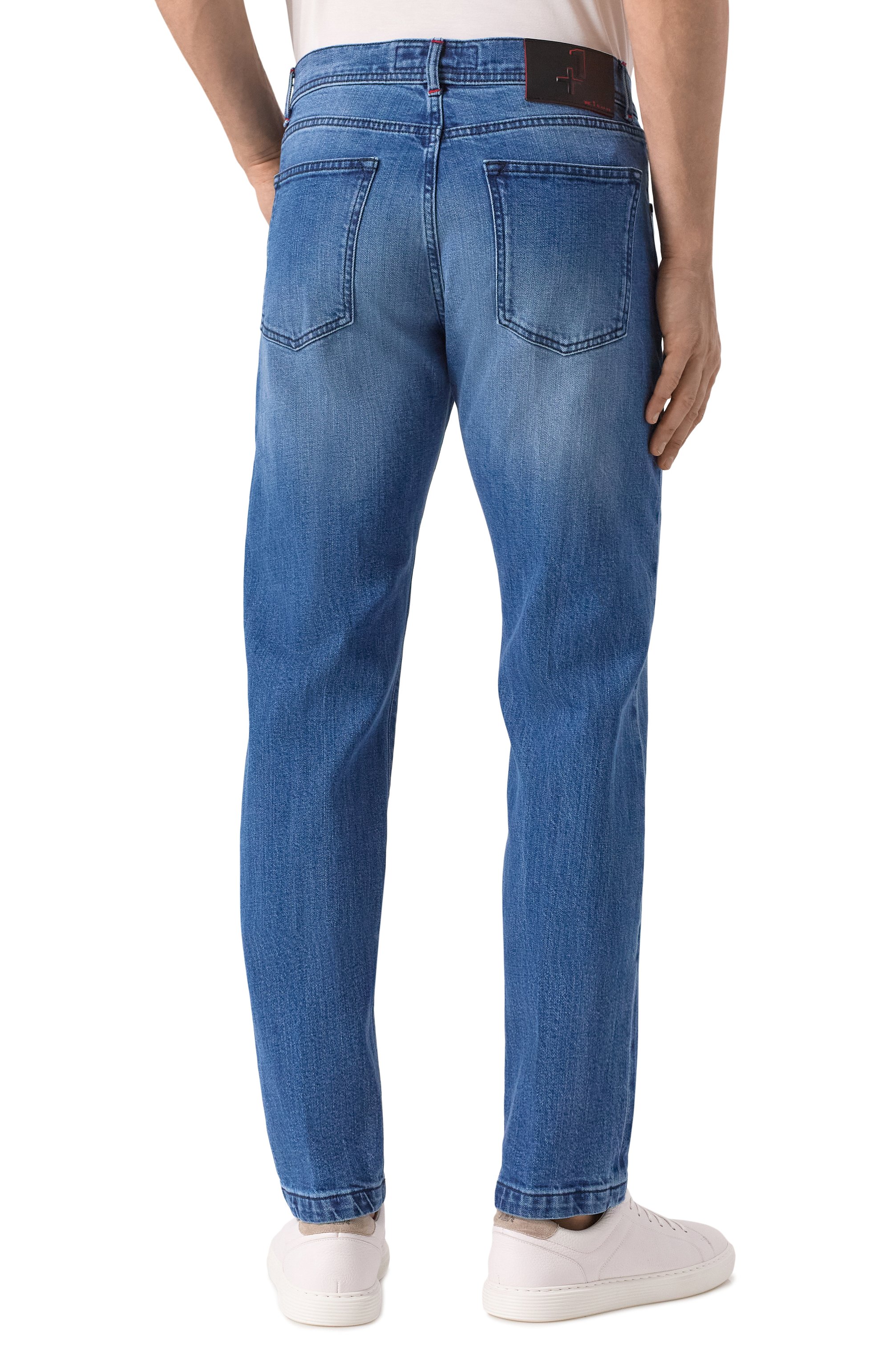 Джинсы KITON синего цвета по цене 199500 руб., арт. UPNJSK0625F01, фото 4 Джинсы KITON, арт. UPNJSK0625F01, фото 4