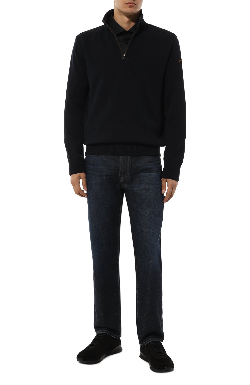 Замшевые кроссовки KITON, арт. USSA114N0097701, фото 2