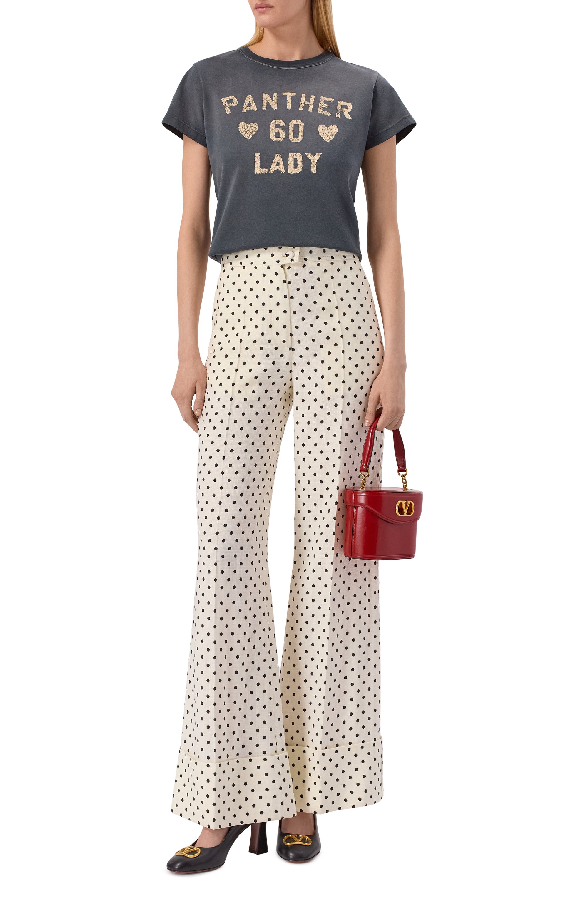 Брюки из вискозы VALENTINO, арт. 8B3RB736/98S, фото 2