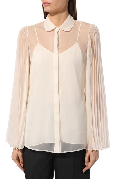 Шелковая блузка GUCCI, арт. 621204 ZHM35, фото 3