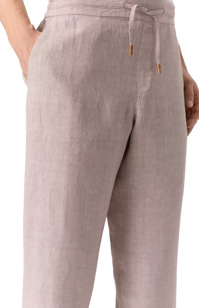 Брюки из хлопка и шелка COLOMBO, арт. PA00505_TCT/T0625-2-C01, фото 5