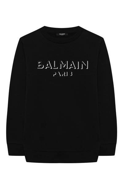 Хлопковый свитшот BALMAIN, арт. 6N4640/NX300/4-10, фото 1