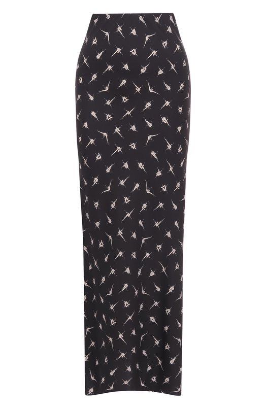 Шелковая юбка Gooroo SK050-2008-9012-FW25/26 Чёрный SK050-2008-9012-FW25/26