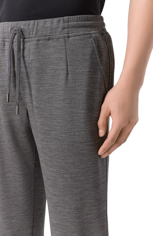 Шерстяные брюки MVST 13M708.VP00.MUST. Серый  13M708.VP00.MUST. Фото 5