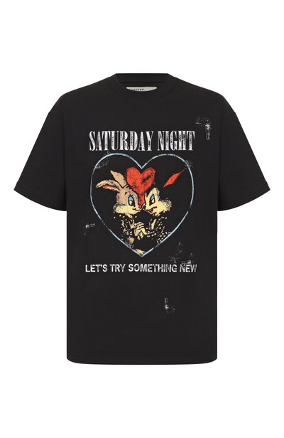 Мужская хлопковая футболка DOMREBEL, арт. M SATURDAY/T-SHIRT