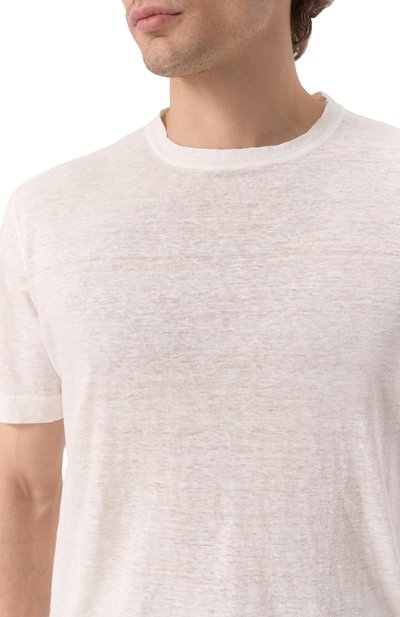 Льняная футболка CANALI, арт. T0869/MJ02244, фото 5