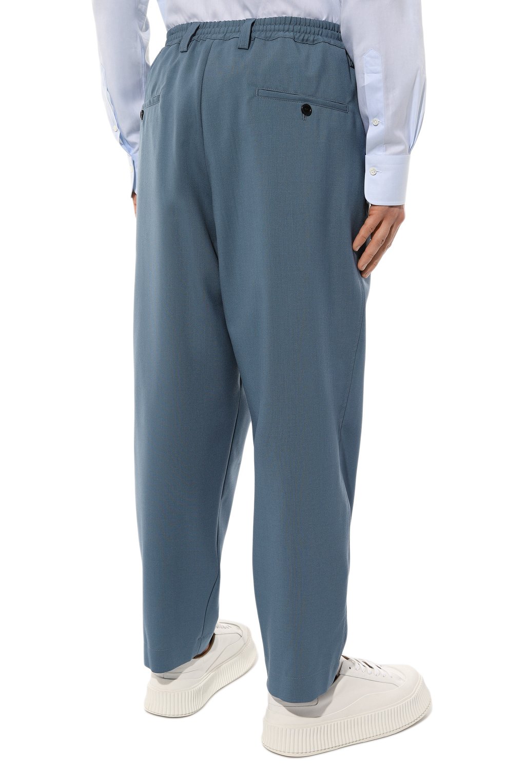 Шерстяные брюки MARNI, арт. PUMU0017U3/TW839, фото 4