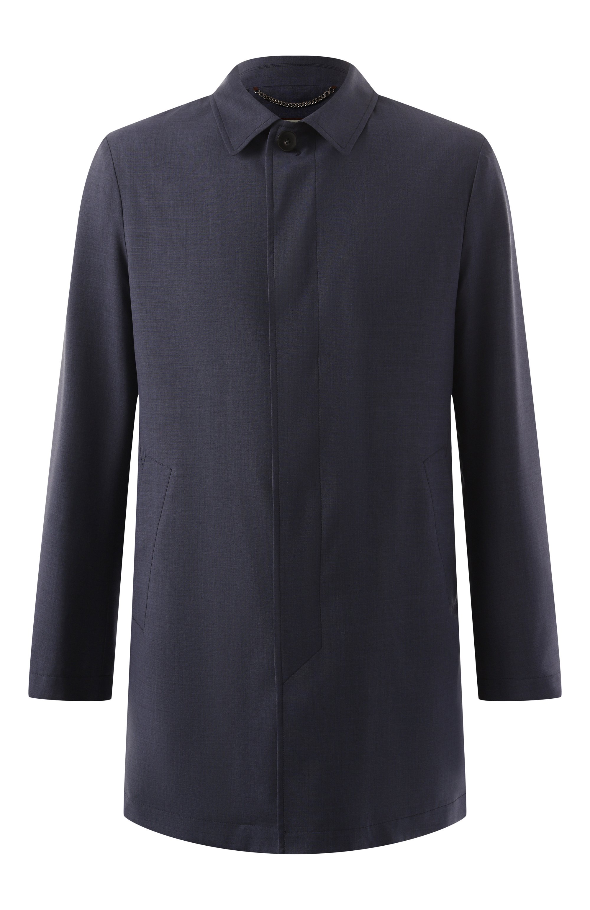 Шерстяной плащ CANALI, арт. 010489U/R01620, фото 1