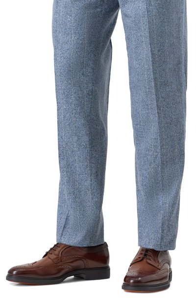 Кожаные дерби easy SANTONI, арт. MGEG19033NEAXNTG, фото 3