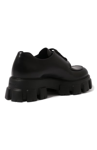 Кожаные дерби PRADA, арт. 2EE356-B4L-F0002, фото 5