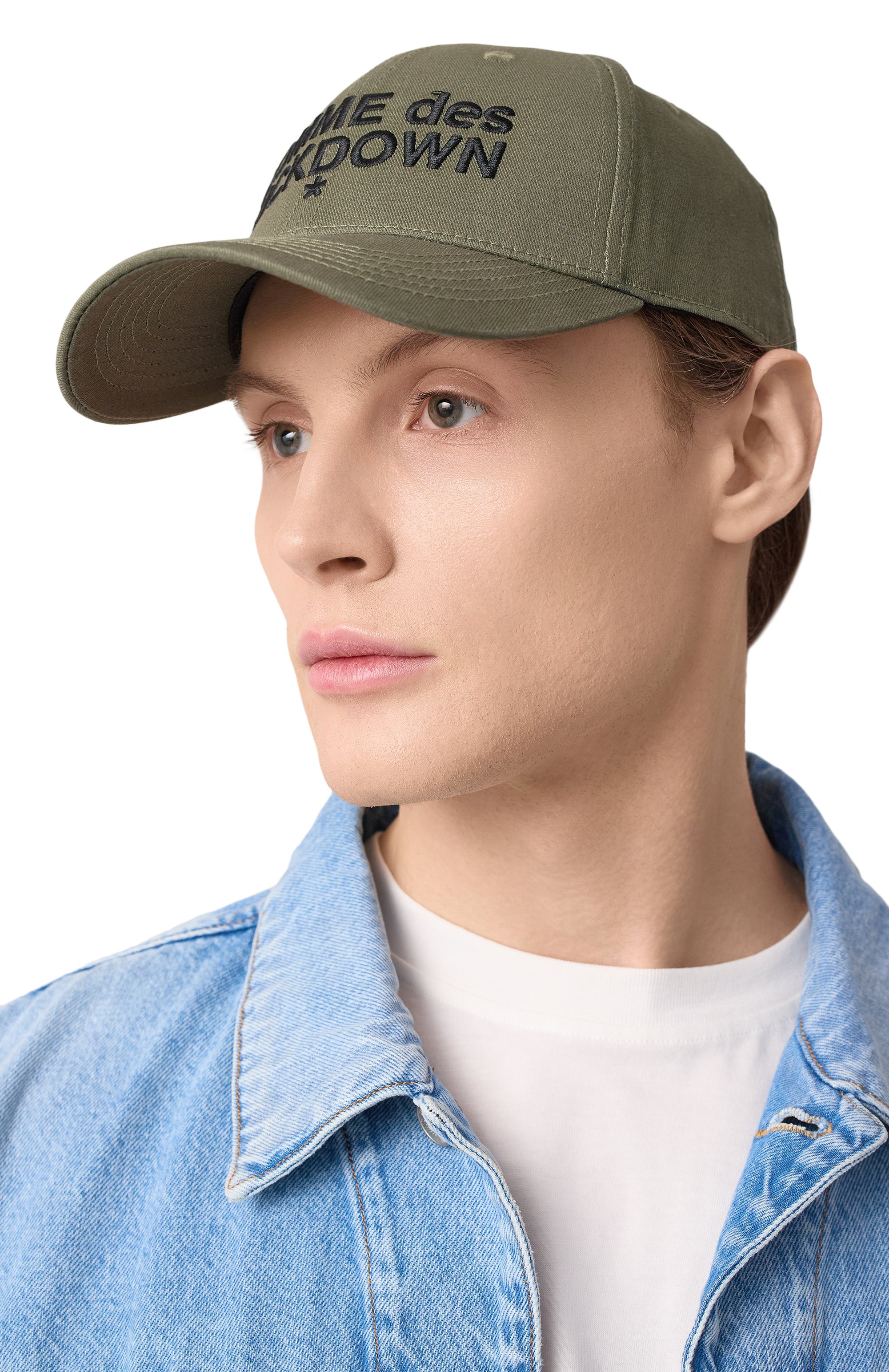 Хлопковая бейсболка COMME DES FUCKDOWN, арт. CFACX00210, фото 2