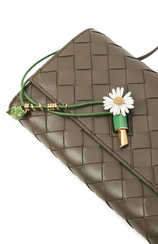 Сумка Andiamo slim pouch  Bottega Veneta 838870/V4SCH Хаки  838870/V4SCH Фото 6