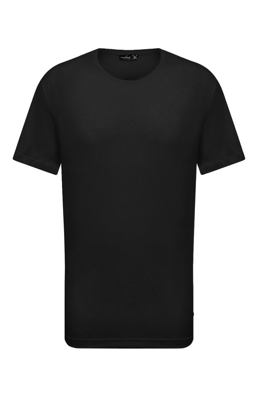 Хлопковая футболка Van Laack PAR0/180031/3XL Чёрный PAR0/180031/3XL