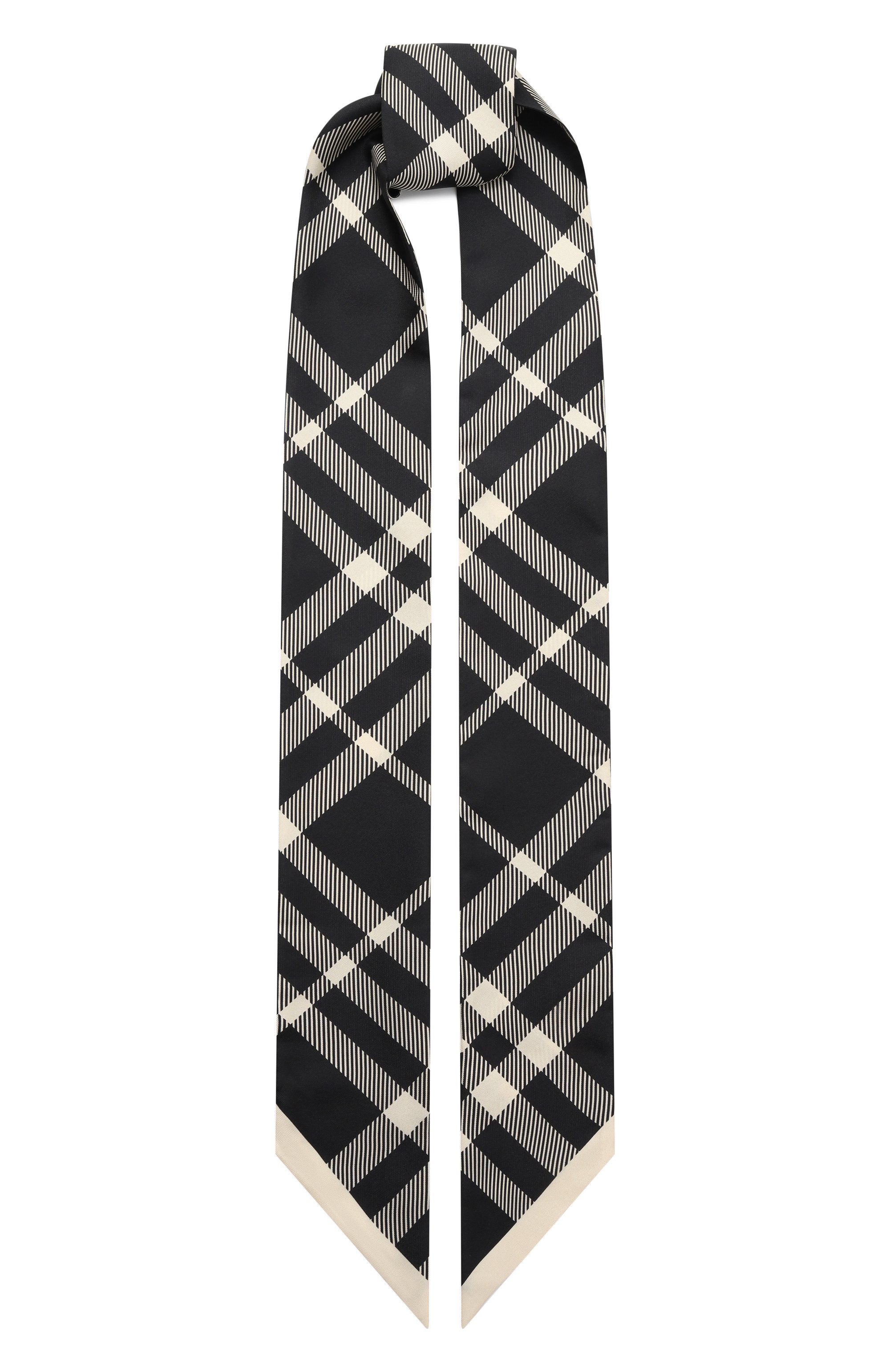 Шелковый шарф-твилли BURBERRY, арт. 8094701, фото 1