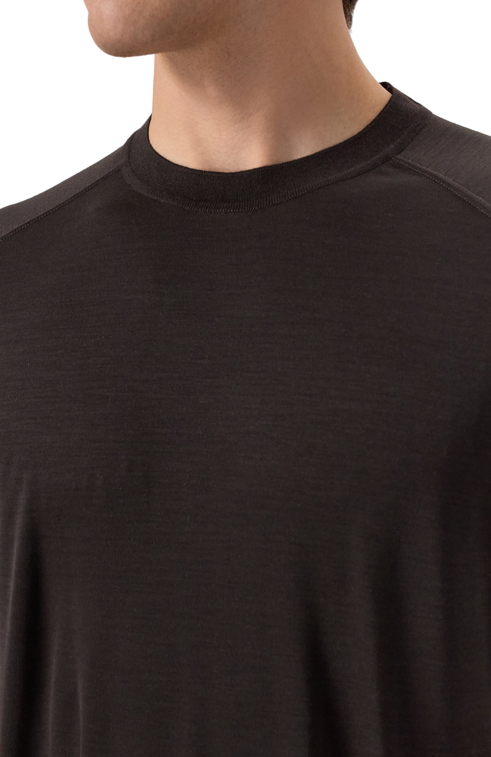 Шерстяная футболка ZEGNA, арт. FCT706/UF328A9, фото 5