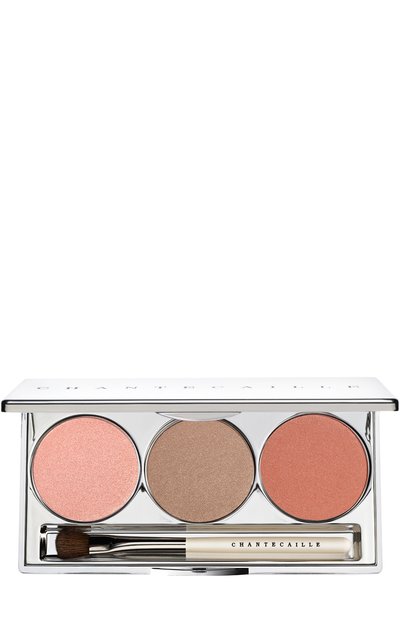 Женского сезонная палетка seashell trio: тени для глаз shine eye shade + румяна cheek shade CHANTECAILLE, арт. 656509043293
