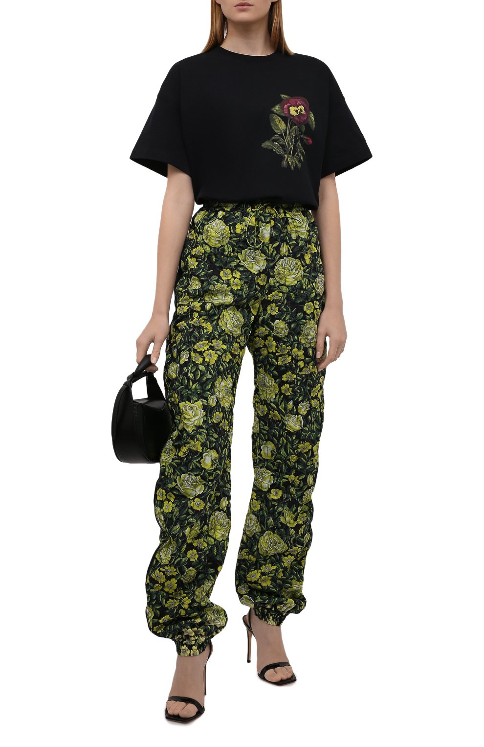 Хлопковая футболка KENZO черного цвета по цене 18200 руб., арт. FB62TS6944SB, фото 2 Хлопковая футболка KENZO, арт. FB62TS6944SB, фото 2