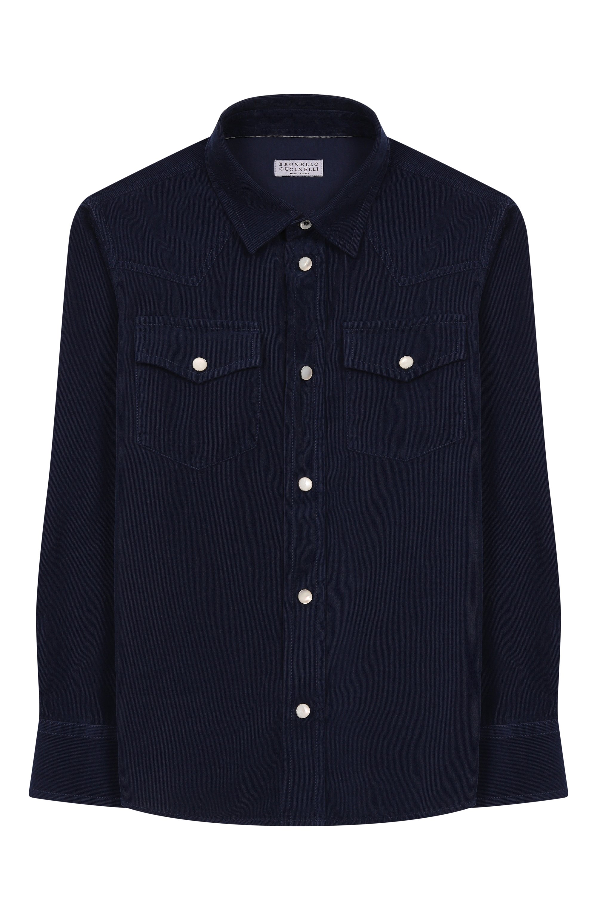 Вельветовая рубашка BRUNELLO CUCINELLI, арт. BL688C360B, фото 1