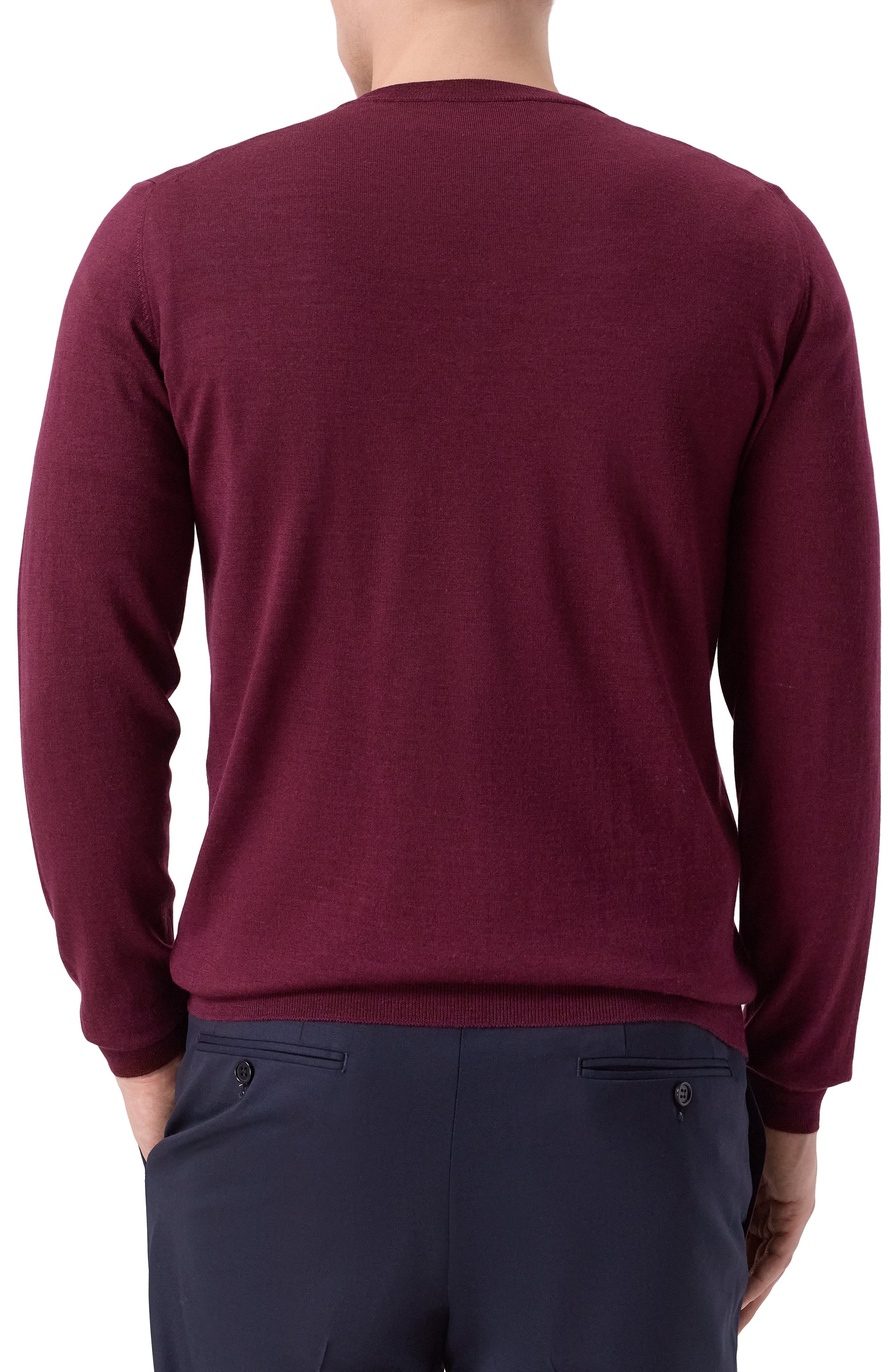 Джемпер из шерсти и шелка ANDREA CAMPAGNA, арт. GC1ML/LSC18R, фото 4