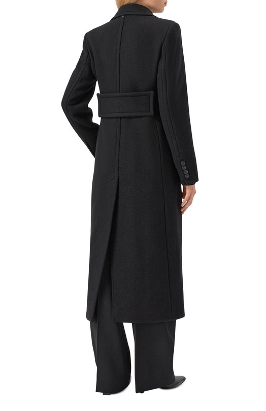 Шерстяное пальто Sportmax C0MUNE Чёрный  C0MUNE Фото 4