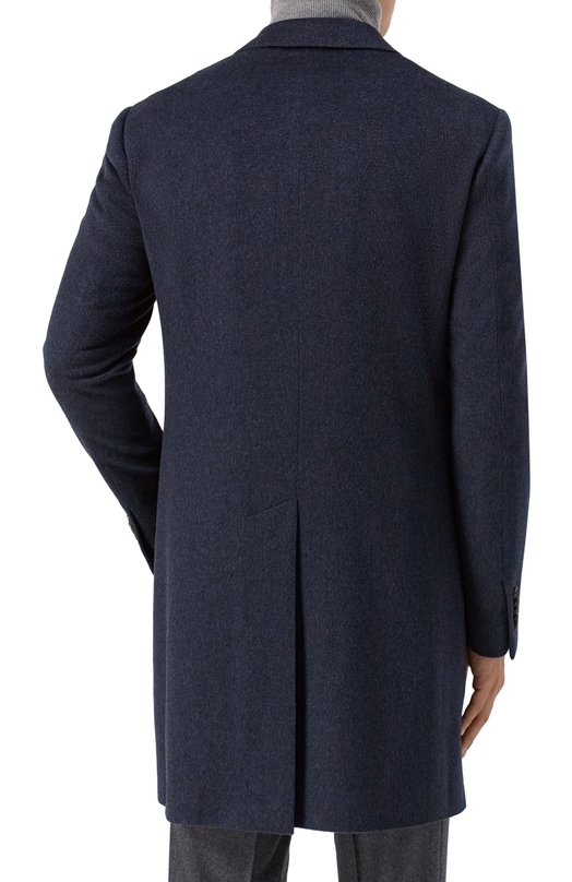 Кашемировое пальто Corneliani 261403-2612098 Синий  261403-2612098 Фото 4